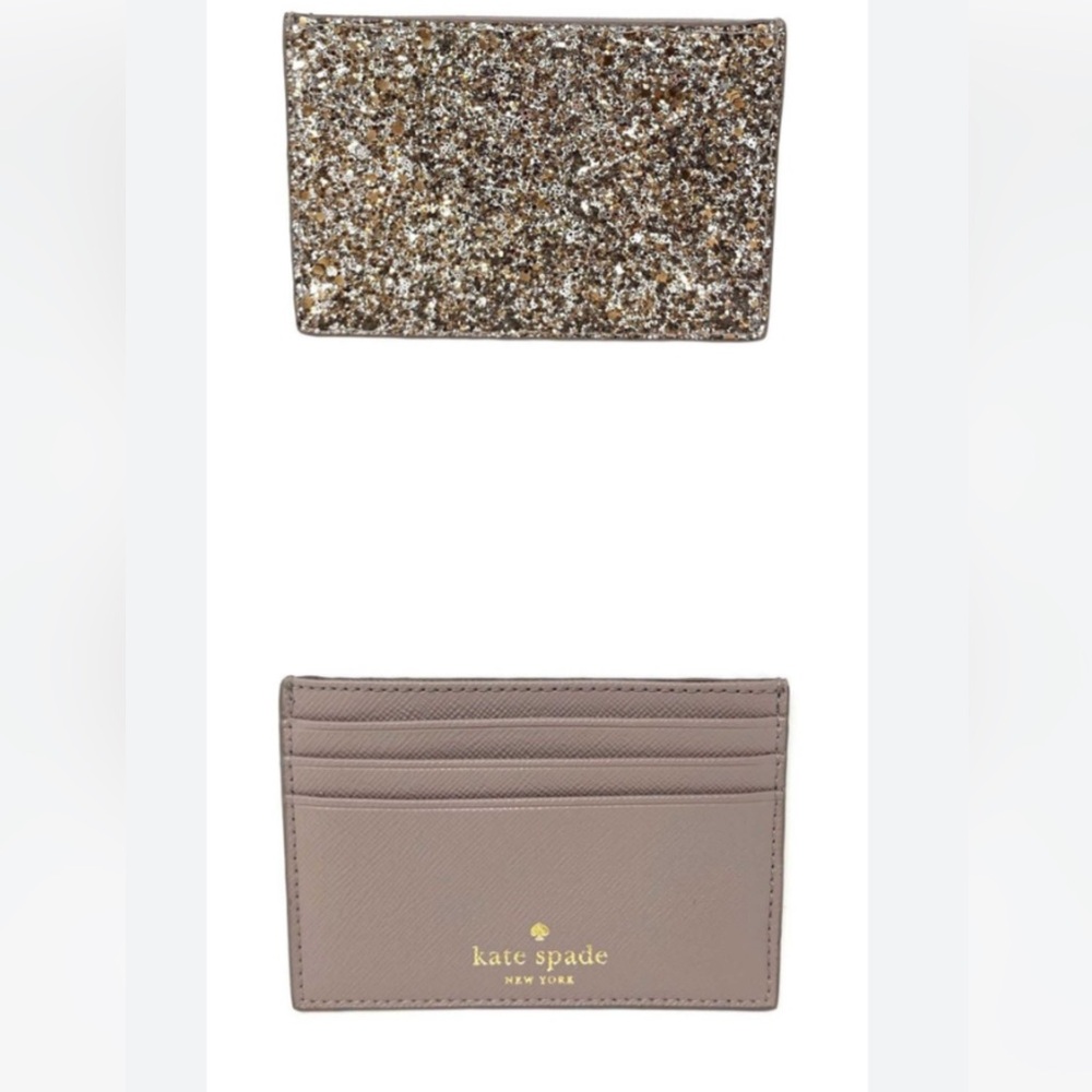 Glitter Kate spade card holder